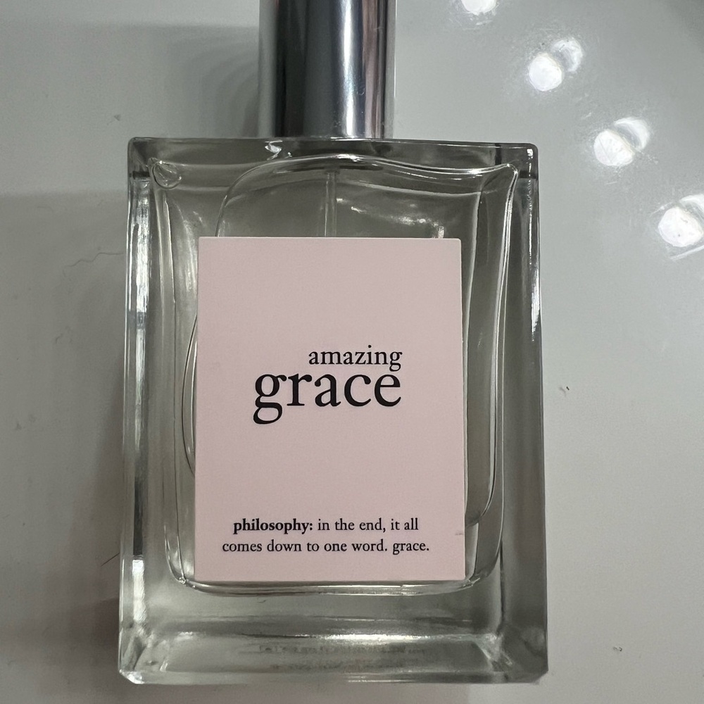Philosophy Amazing Grace with Pink Label and Silver Cap